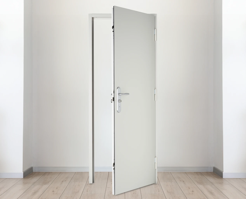 porte de communication interieure Fichet ouverte